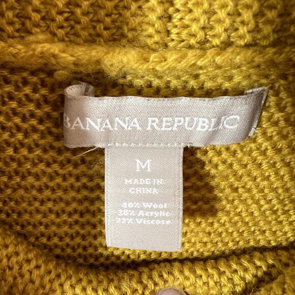 Women's Wool Blend Turtleneck Sweater Size M Mustard Minimalist Capsule Wardrobe - Picture 3 of 10